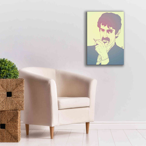Image of 'Frank Zappa' by Giuseppe Cristiano, Canvas Wall Art,18 x 26