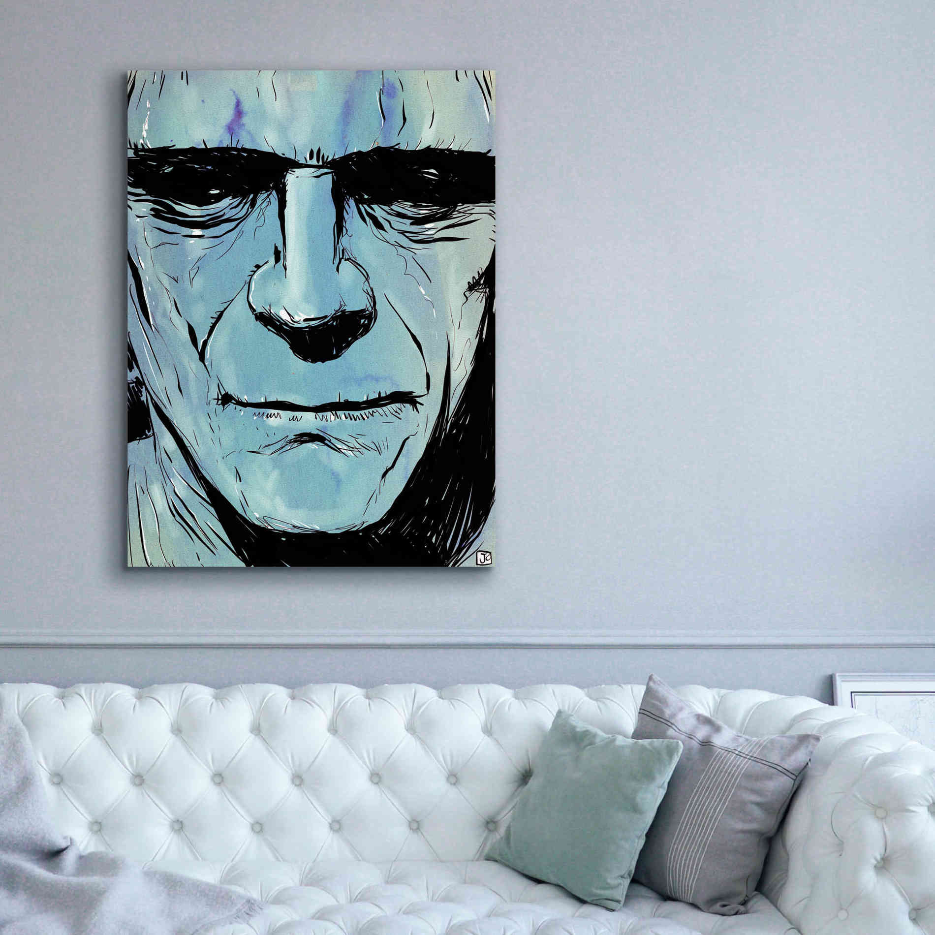 'Frankenstein' by Giuseppe Cristiano, Canvas Wall Art,40 x 54