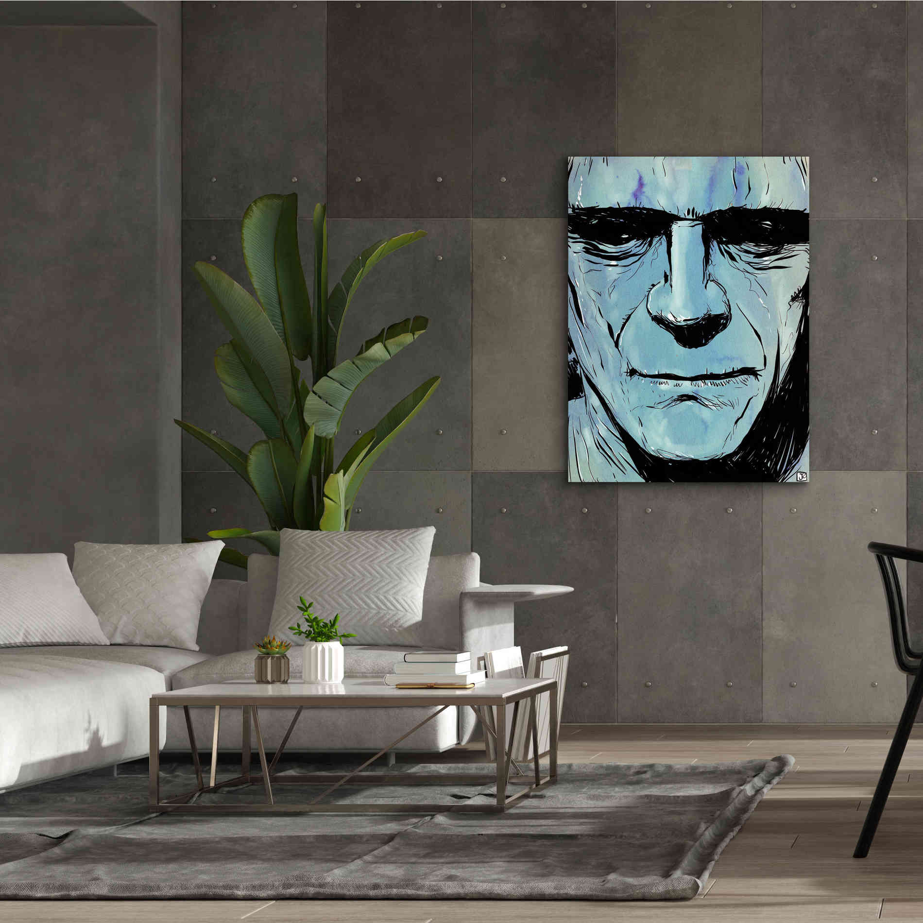 'Frankenstein' by Giuseppe Cristiano, Canvas Wall Art,40 x 54