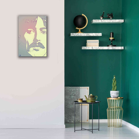 Image of 'George Harrison' by Giuseppe Cristiano, Canvas Wall Art,18 x 26