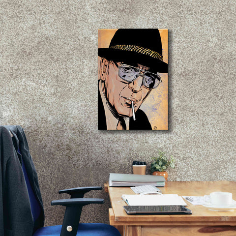 Image of 'Kojak' by Giuseppe Cristiano, Canvas Wall Art,18 x 26