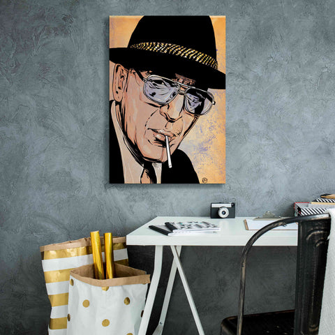 Image of 'Kojak' by Giuseppe Cristiano, Canvas Wall Art,18 x 26