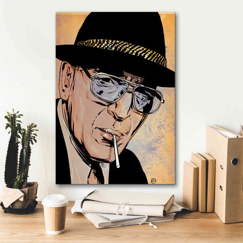 Image of 'Kojak' by Giuseppe Cristiano, Canvas Wall Art,18 x 26