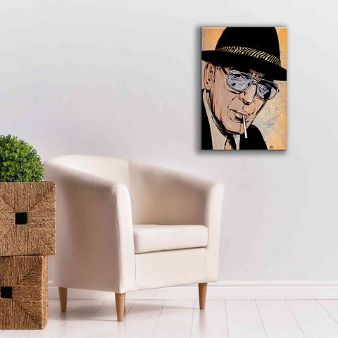 Image of 'Kojak' by Giuseppe Cristiano, Canvas Wall Art,18 x 26