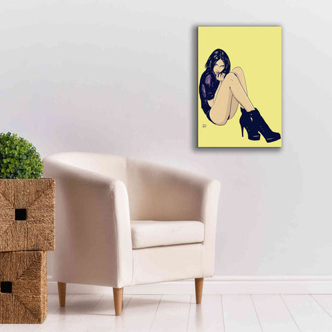 Image of 'Legs and Shoes' by Giuseppe Cristiano, Canvas Wall Art,18 x 26