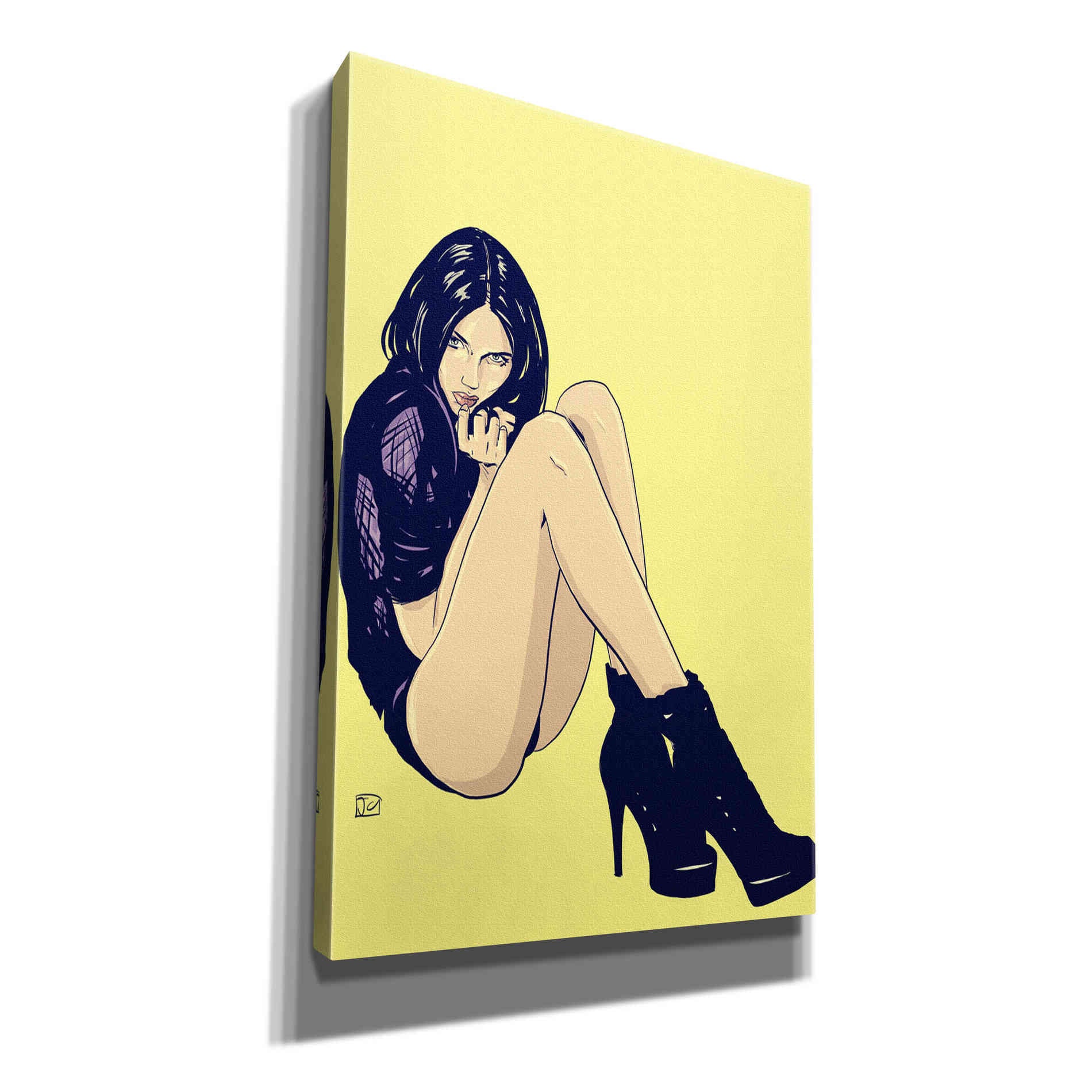 'Legs and Shoes' by Giuseppe Cristiano, Canvas Wall Art