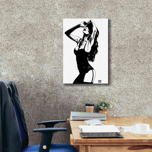 'Lingerie' by Giuseppe Cristiano, Canvas Wall Art,18 x 26