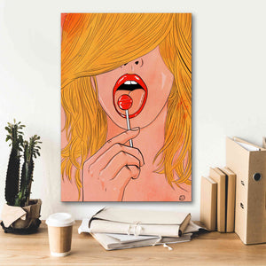 'Lolipop' by Giuseppe Cristiano, Canvas Wall Art,18 x 26