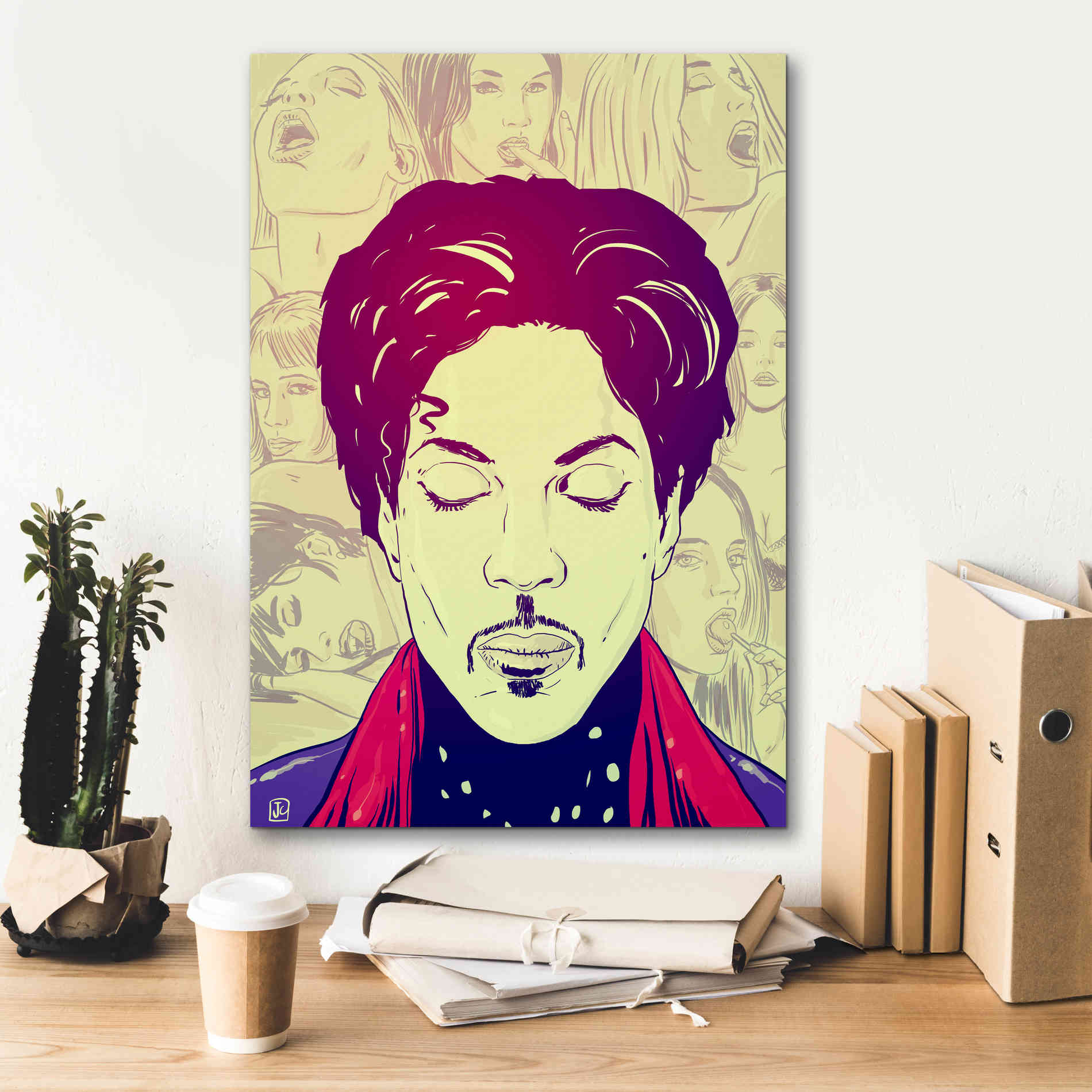 'Prince' by Giuseppe Cristiano, Canvas Wall Art,18 x 26