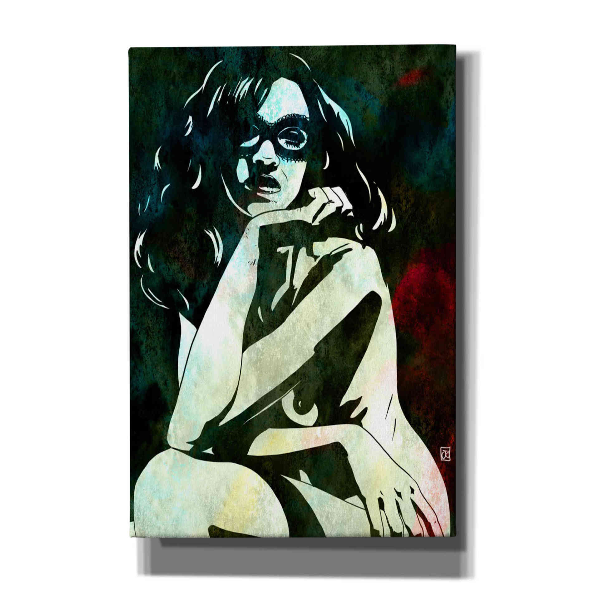 'Relaxed' by Giuseppe Cristiano, Canvas Wall Art