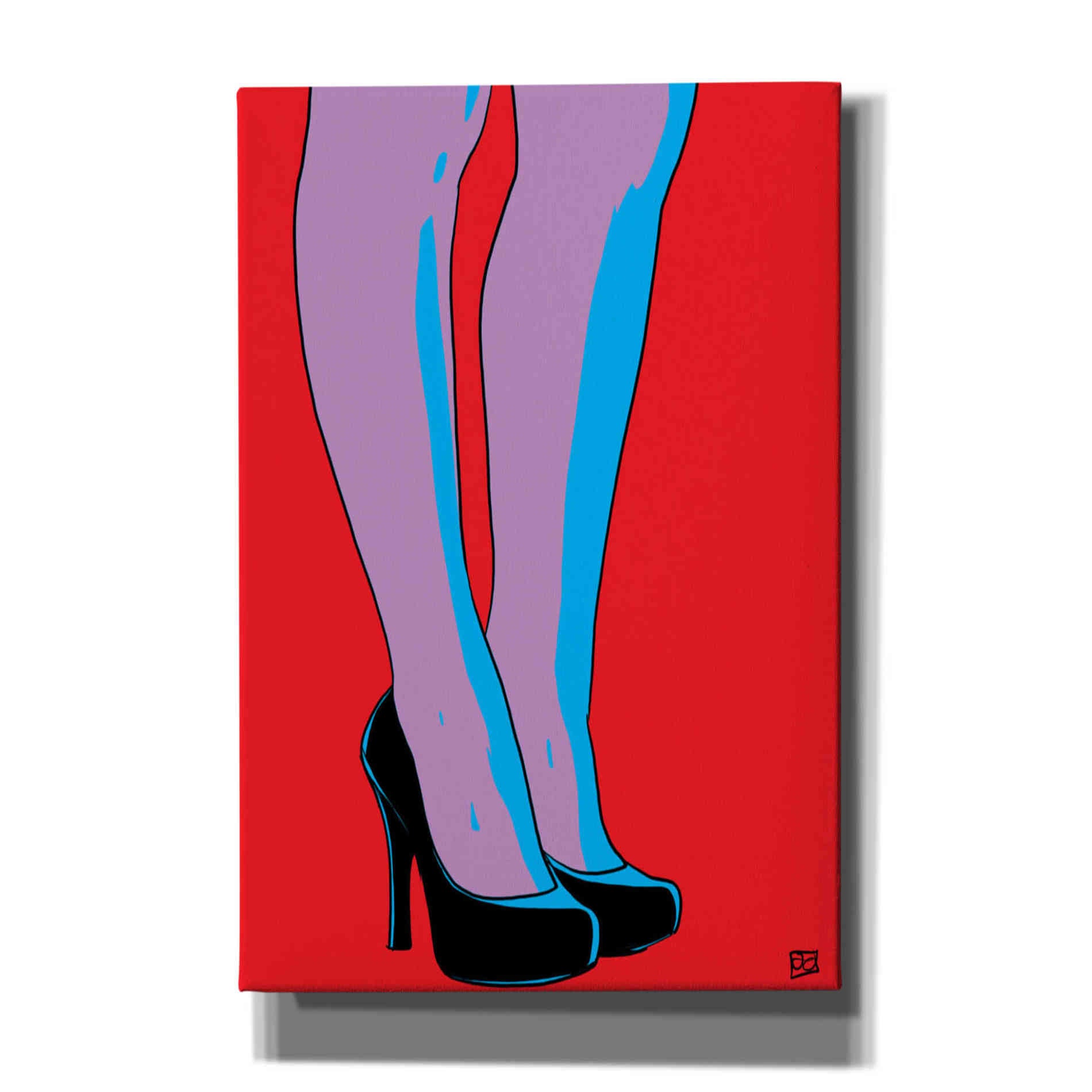 'Shoes IX' by Giuseppe Cristiano, Canvas Wall Art