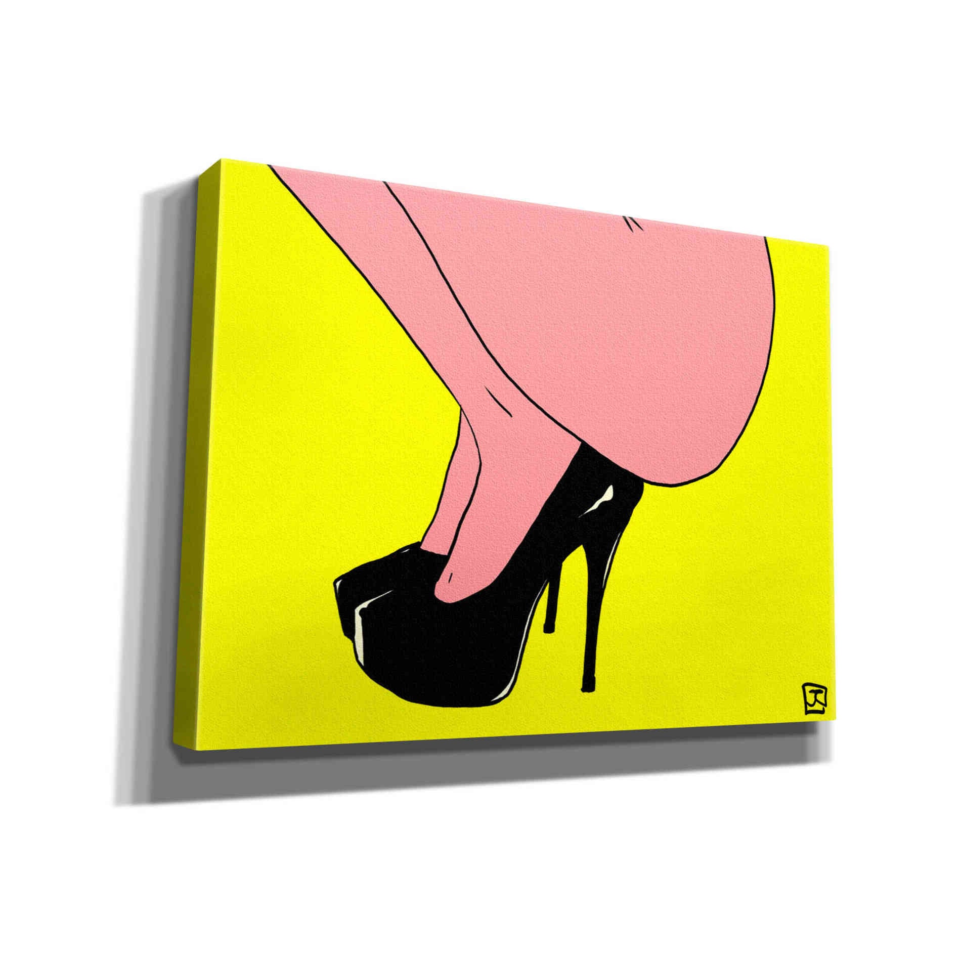 'Shoes Only I' by Giuseppe Cristiano, Canvas Wall Art