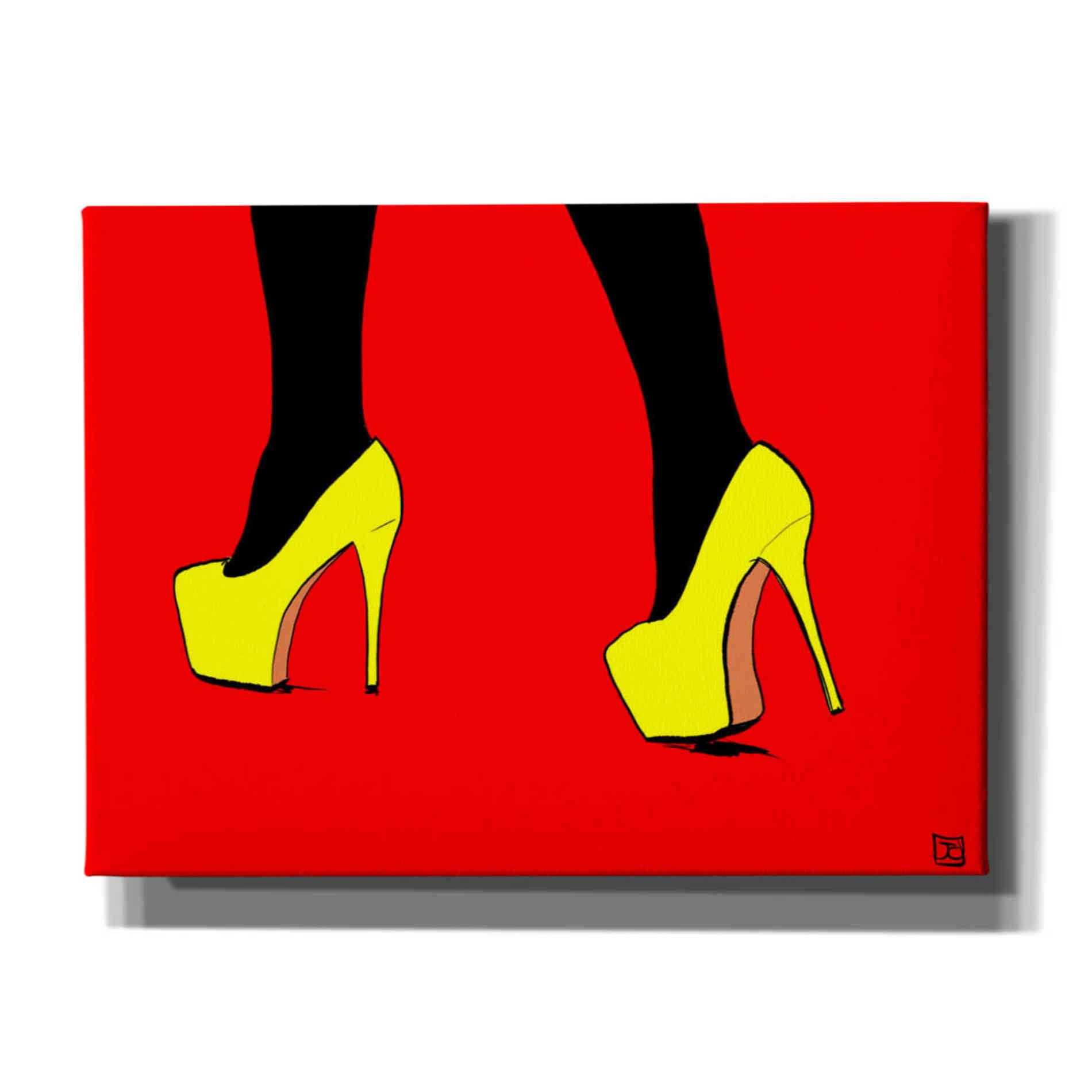 'Shoes VIII' by Giuseppe Cristiano, Canvas Wall Art