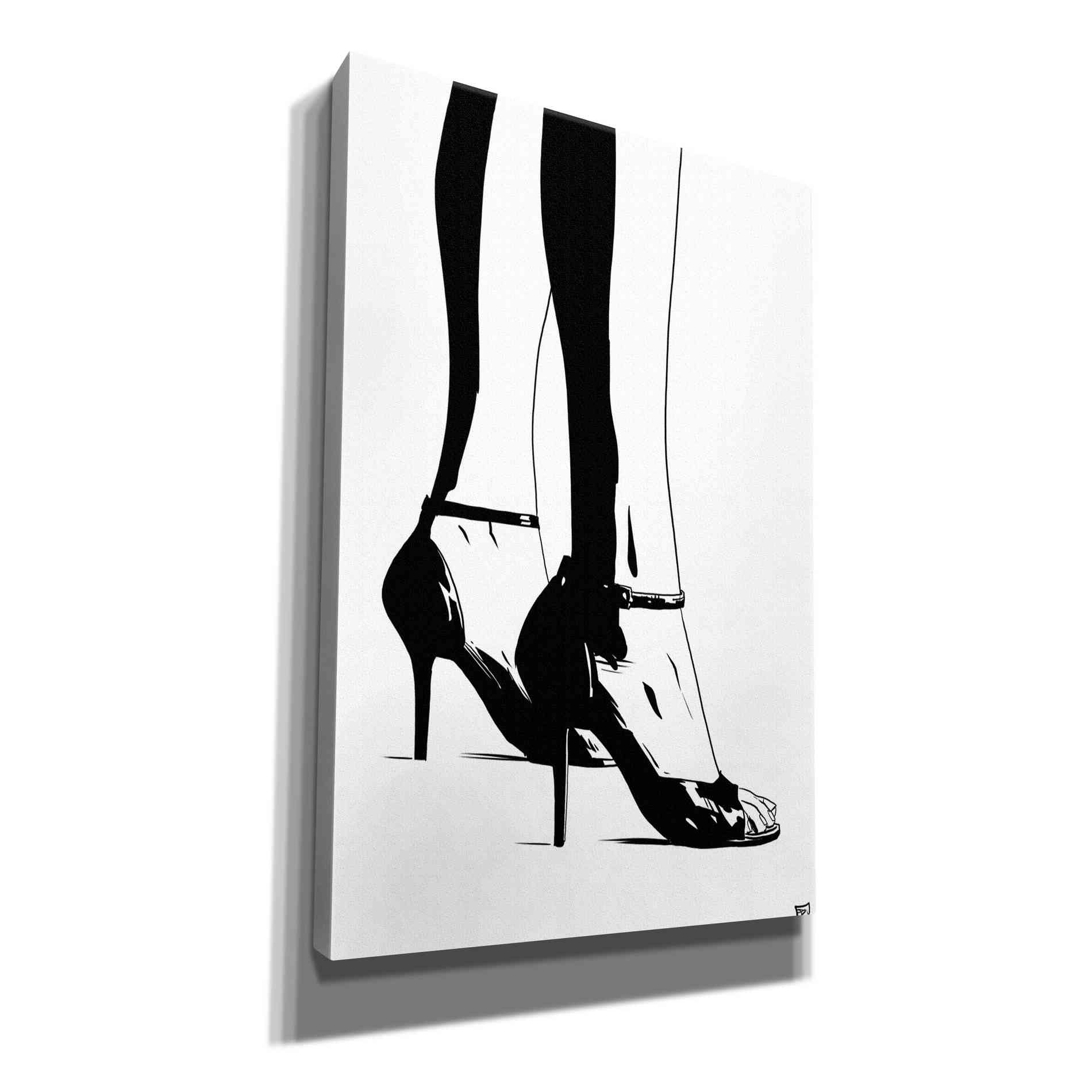 'Shoes X' by Giuseppe Cristiano, Canvas Wall Art