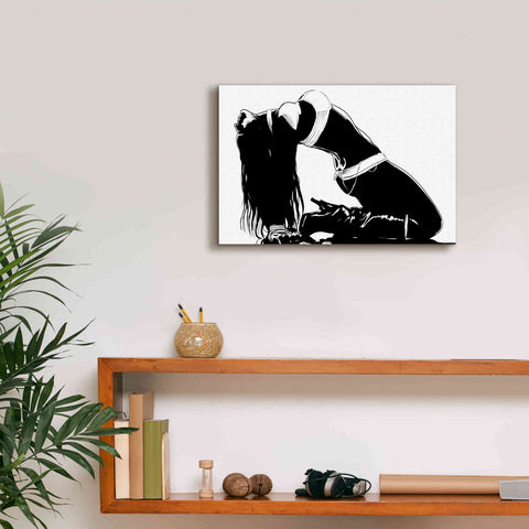 Image of 'Striking a Pose II' by Giuseppe Cristiano, Canvas Wall Art,18 x 12