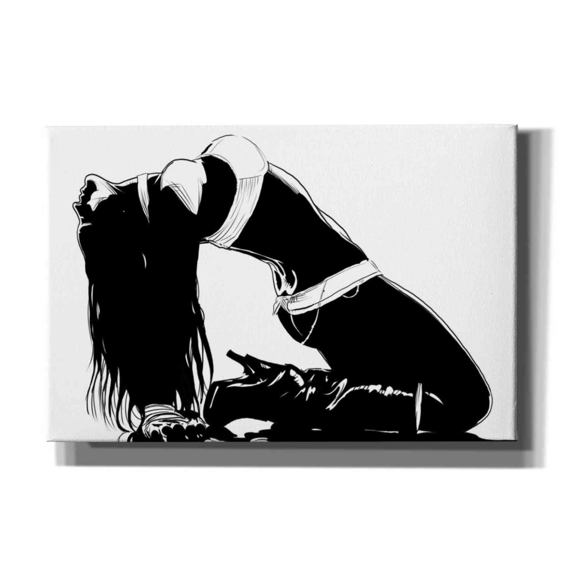 'Striking a Pose II' by Giuseppe Cristiano, Canvas Wall Art