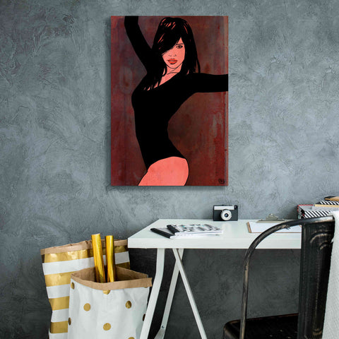 Image of 'Striking a Pose' by Giuseppe Cristiano, Canvas Wall Art,18 x 26