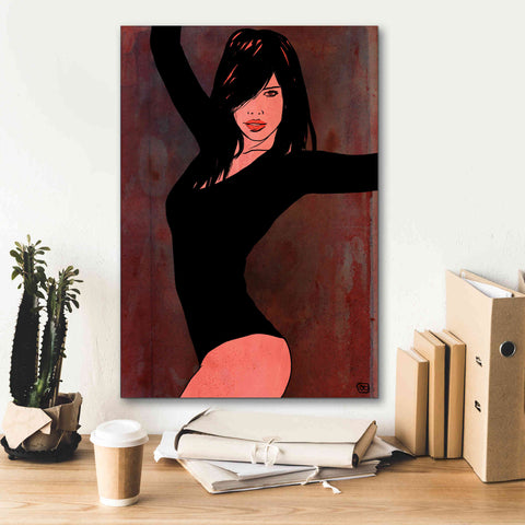 Image of 'Striking a Pose' by Giuseppe Cristiano, Canvas Wall Art,18 x 26