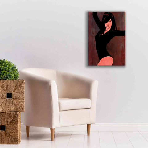 Image of 'Striking a Pose' by Giuseppe Cristiano, Canvas Wall Art,18 x 26