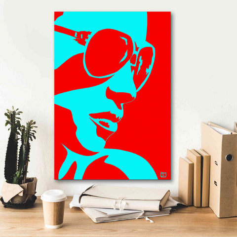 Image of 'Sunglasses' by Giuseppe Cristiano, Canvas Wall Art,18 x 26