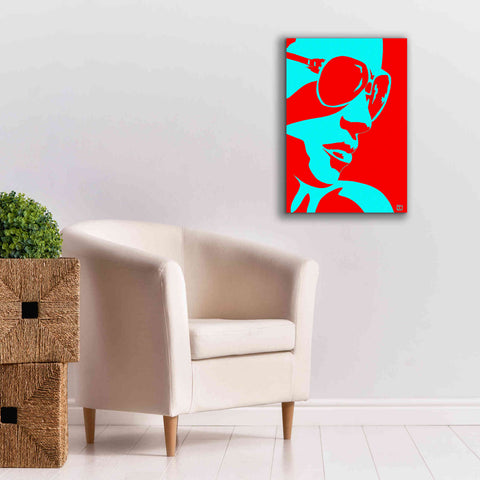 Image of 'Sunglasses' by Giuseppe Cristiano, Canvas Wall Art,18 x 26