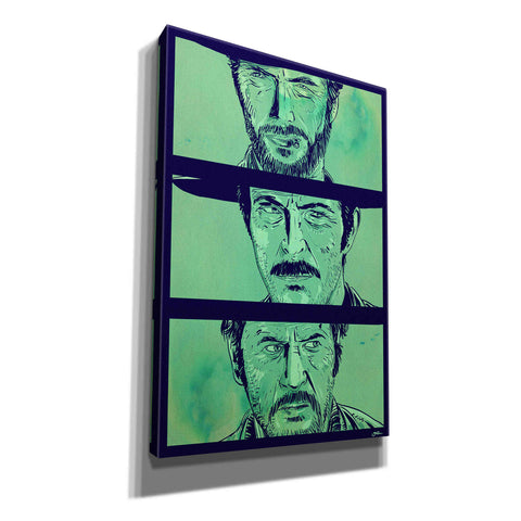 Image of 'The Good the Bad and the Ugly' by Giuseppe Cristiano, Canvas Wall Art