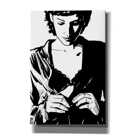 Image of 'Unbutton' by Giuseppe Cristiano, Canvas Wall Art