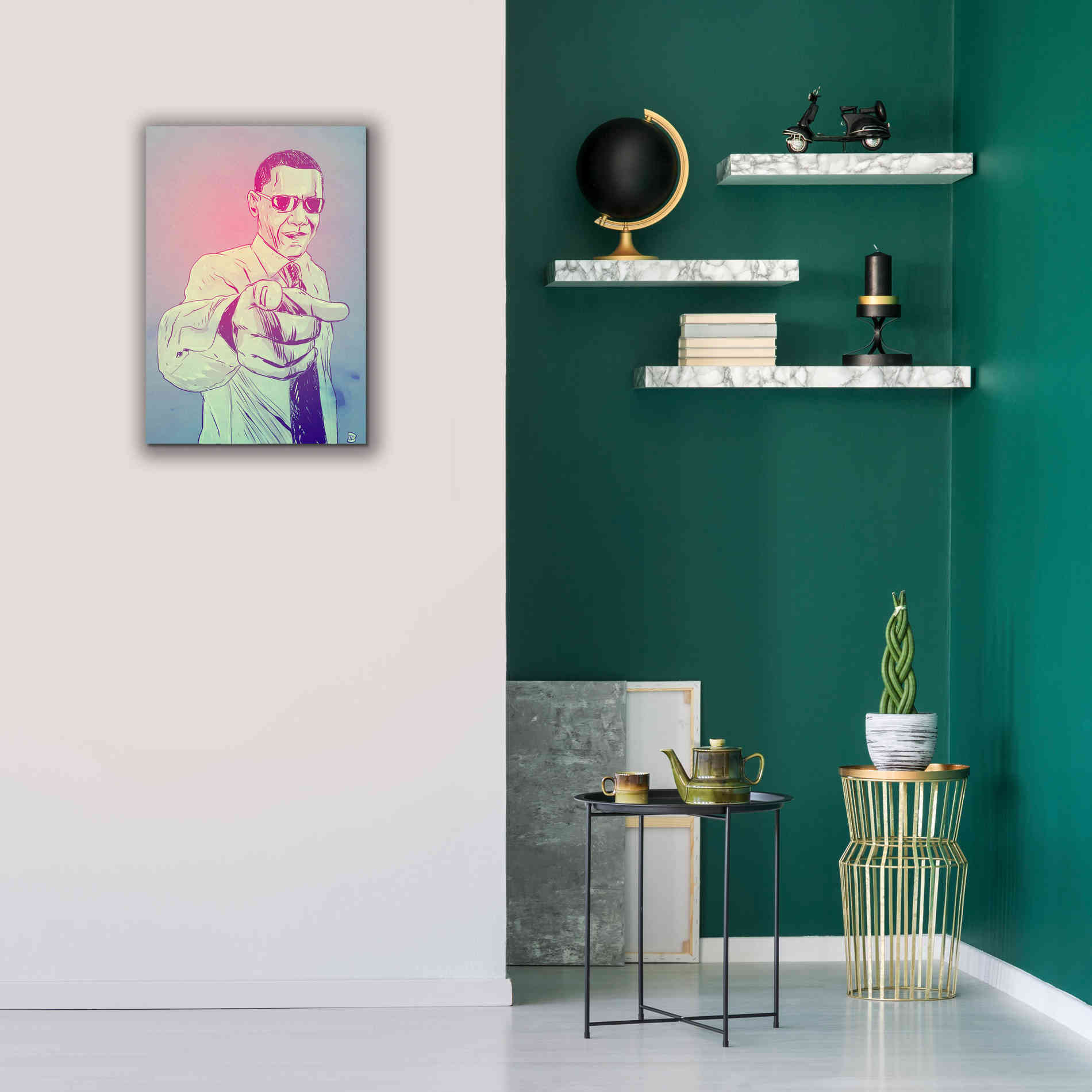 'Yes You Can' by Giuseppe Cristiano, Canvas Wall Art,18 x 26