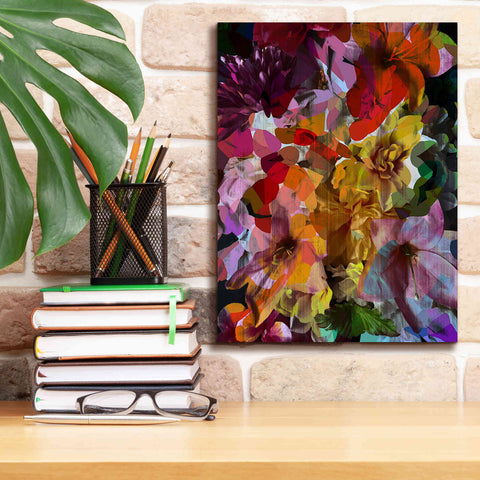 Image of 'Abstract Floral' by Shandra Smith, Canvas Wall Art,12 x 16
