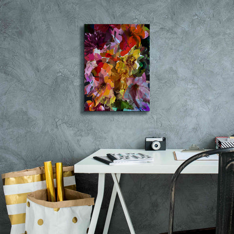 Image of 'Abstract Floral' by Shandra Smith, Canvas Wall Art,12 x 16