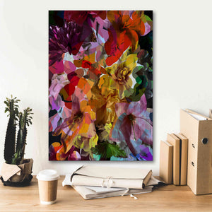 'Abstract Floral' by Shandra Smith, Canvas Wall Art,18 x 26