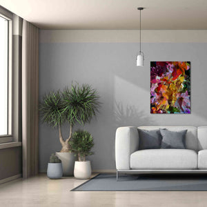 'Abstract Floral' by Shandra Smith, Canvas Wall Art,26 x 34