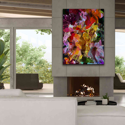 Image of 'Abstract Floral' by Shandra Smith, Canvas Wall Art,40 x 54