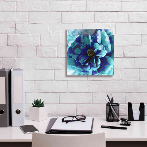 Image of 'Blue Flower' by Shandra Smith, Canvas Wall Art,12 x 12