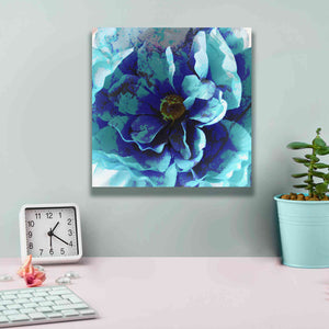 'Blue Flower' by Shandra Smith, Canvas Wall Art,12 x 12