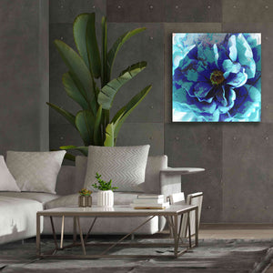 'Blue Flower' by Shandra Smith, Canvas Wall Art,37 x 37