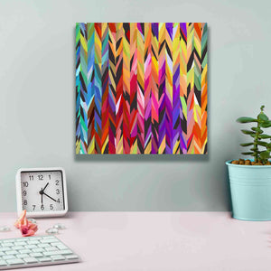 'Burst of Color' by Shandra Smith, Canvas Wall Art,12 x 12