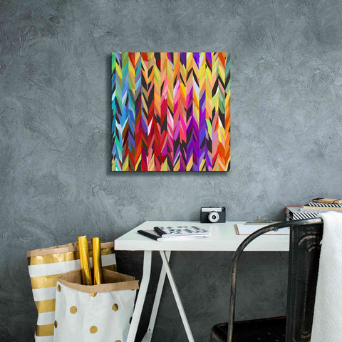 Image of 'Burst of Color' by Shandra Smith, Canvas Wall Art,18 x 18