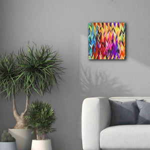 'Burst of Color' by Shandra Smith, Canvas Wall Art,18 x 18