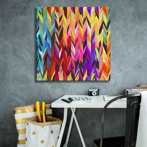Image of 'Burst of Color' by Shandra Smith, Canvas Wall Art,26 x 26