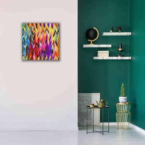 'Burst of Color' by Shandra Smith, Canvas Wall Art,26 x 26