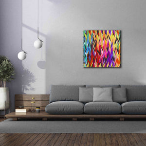 'Burst of Color' by Shandra Smith, Canvas Wall Art,37 x 37