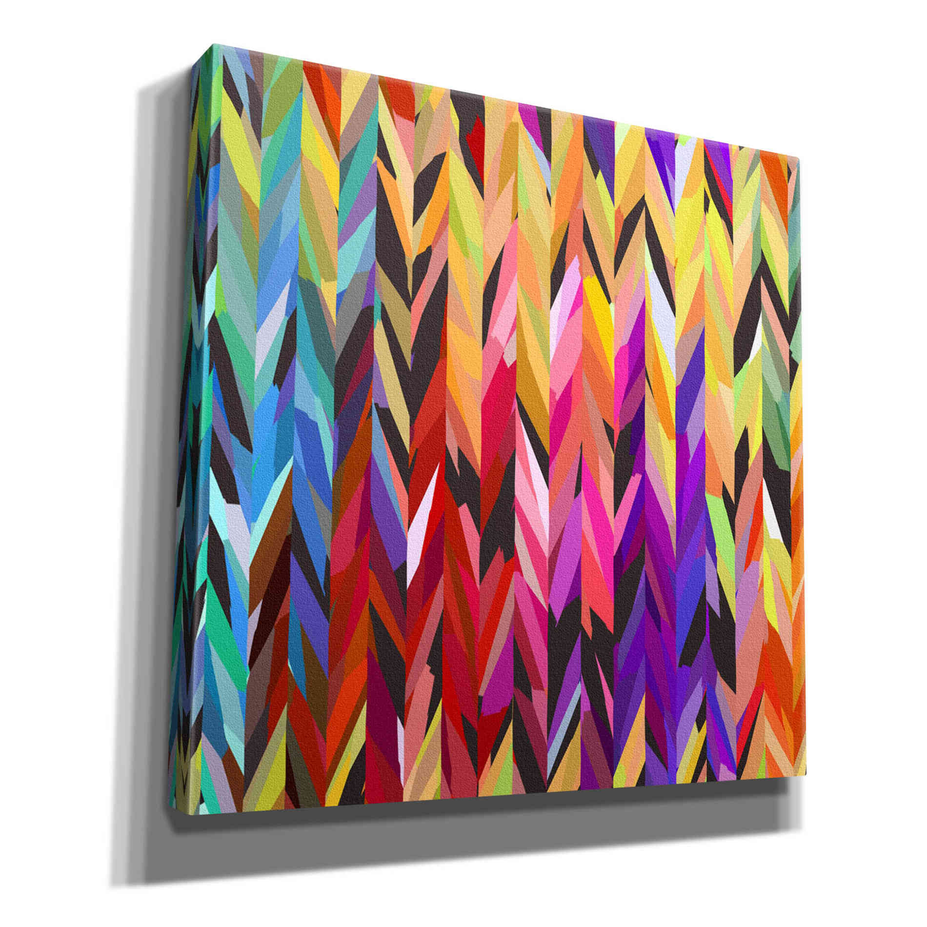 'Burst of Color' by Shandra Smith, Canvas Wall Art,12x12x1.1x0,18x18x1.1x0,26x26x1.74x0,37x37x1.74x0