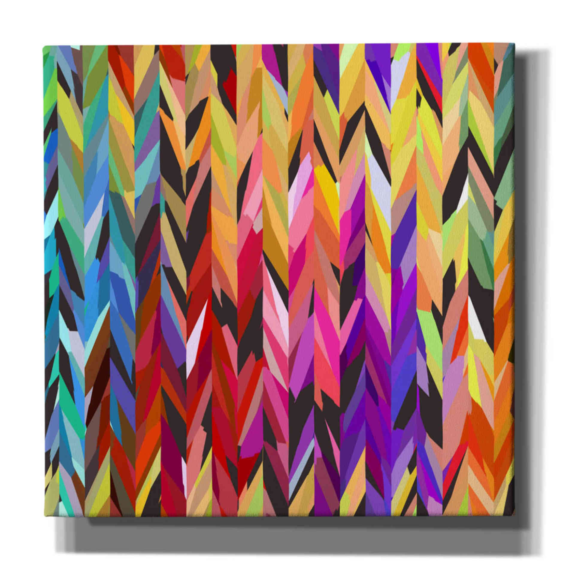 'Burst of Color' by Shandra Smith, Canvas Wall Art,12x12x1.1x0,18x18x1.1x0,26x26x1.74x0,37x37x1.74x0