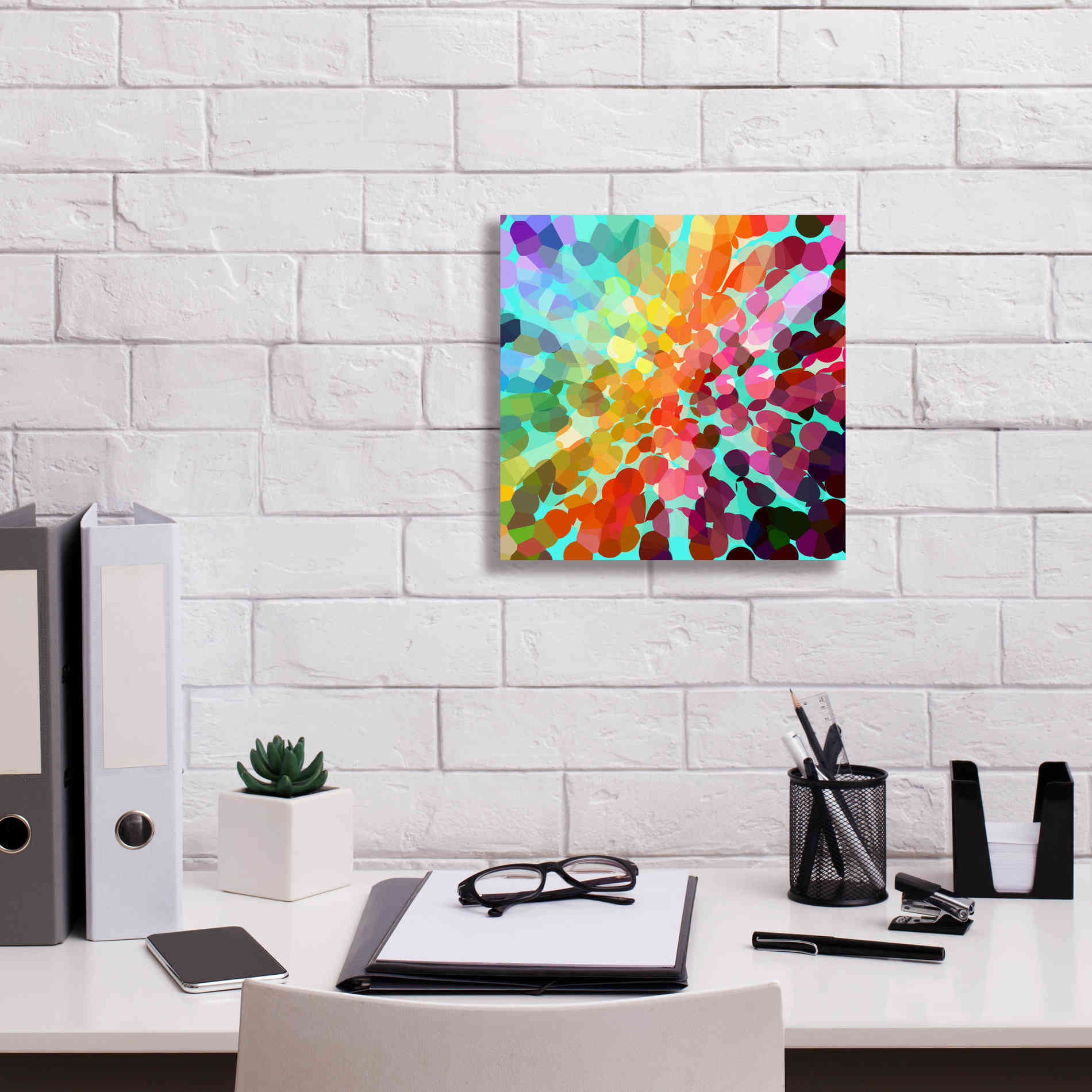 'Connect' by Shandra Smith, Canvas Wall Art,12 x 12