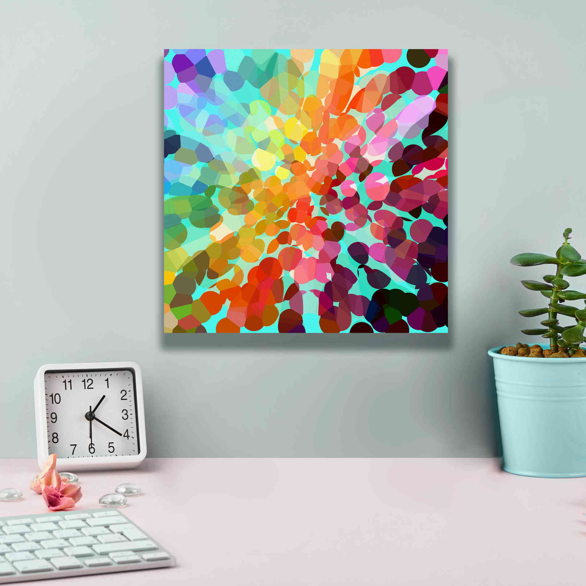 'Connect' by Shandra Smith, Canvas Wall Art,12 x 12