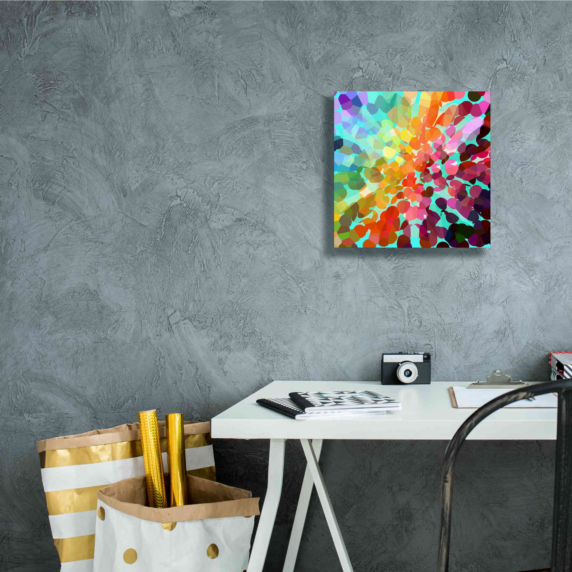 'Connect' by Shandra Smith, Canvas Wall Art,12 x 12