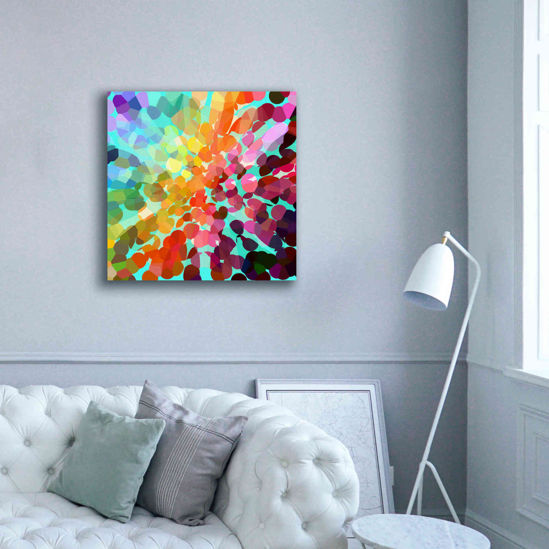'Connect' by Shandra Smith, Canvas Wall Art,37 x 37