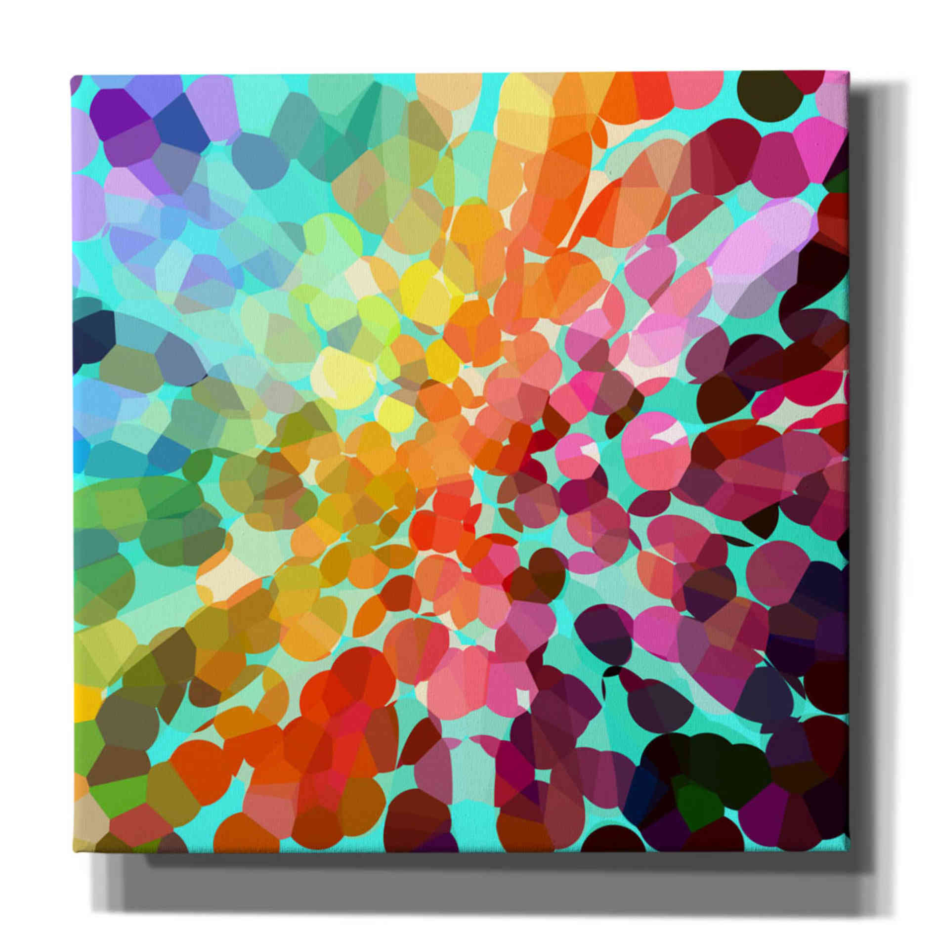 'Connect' by Shandra Smith, Canvas Wall Art,12x12x1.1x0,18x18x1.1x0,26x26x1.74x0,37x37x1.74x0