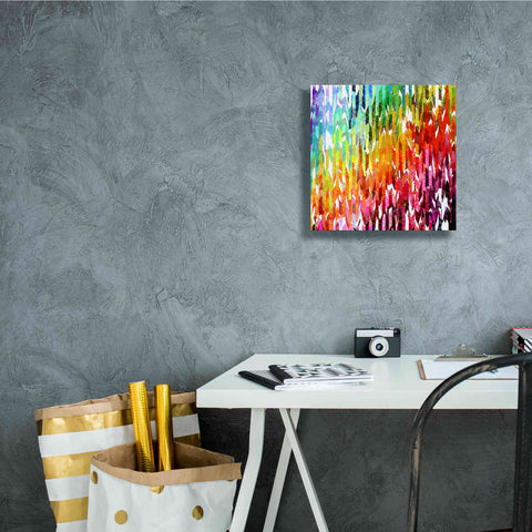 Image of 'Designer Stripes' by Shandra Smith, Canvas Wall Art,12 x 12